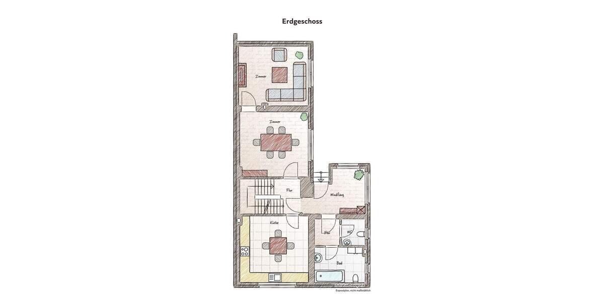 Doppelhaushälfte Bornheim - 7 Zimmer, 162 m&sup2;, 358.000&euro; | Angebot:26107543