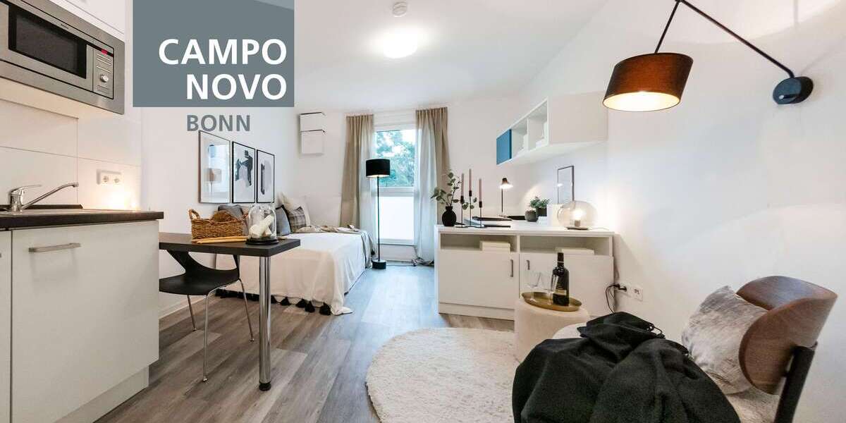 Etagenwohnung Bonn Bonn-Zentrum - 1 Zimmer, 23 m&sup2;, 590&euro; | Angebot:24737729