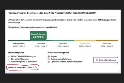 Mercedes-Benz A 180 16.300 km 22.790 &euro; Bornheim - Merten 53332