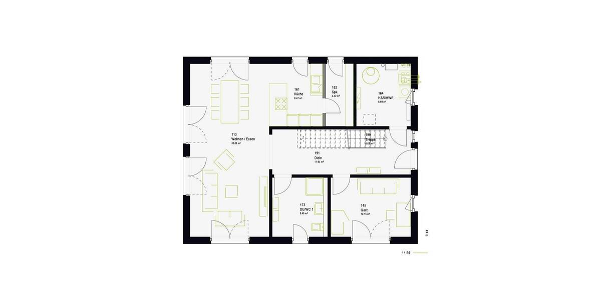 Einfamilienhaus Erftstadt Gymnich - 8 Zimmer, 178 m&sup2;, 500.298&euro; | Angebot:26768482