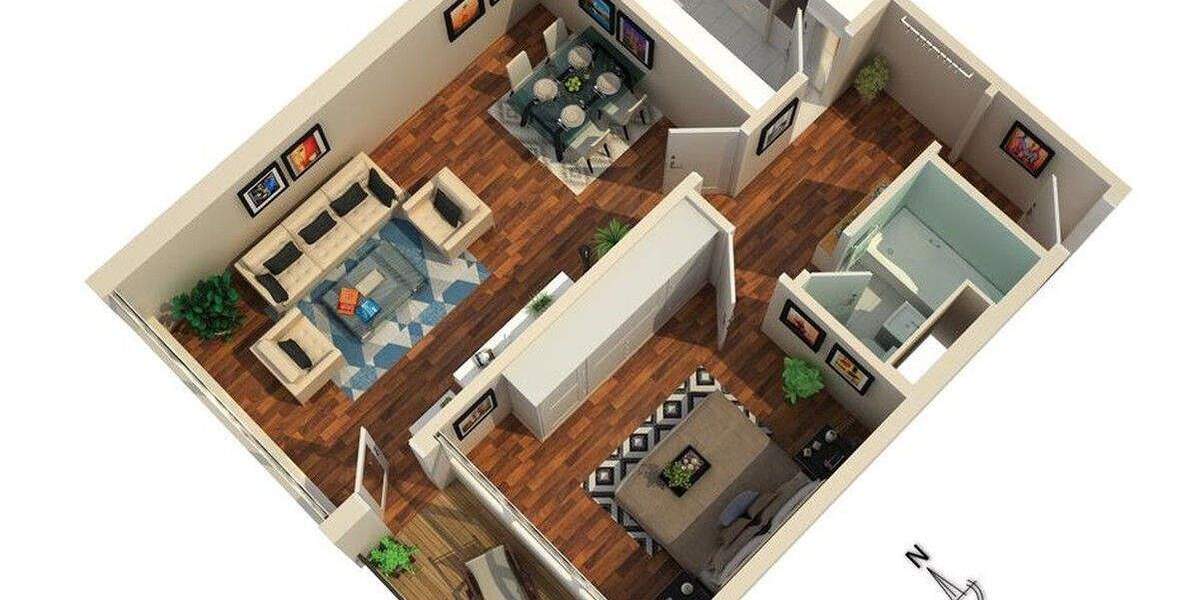 Etagenwohnung Erftstadt-Liblar Liblar - 2 Zimmer, 60 m&sup2;, 139.000&euro; | Angebot:25724259