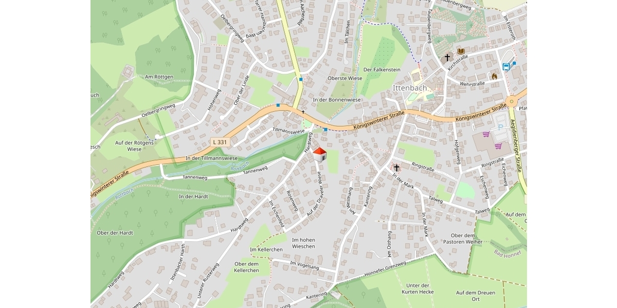 Helle 3-Zimmer-Wohnung mit Balkon und Garage - 4- Königswinter Ittenbach | Angebot:25717937