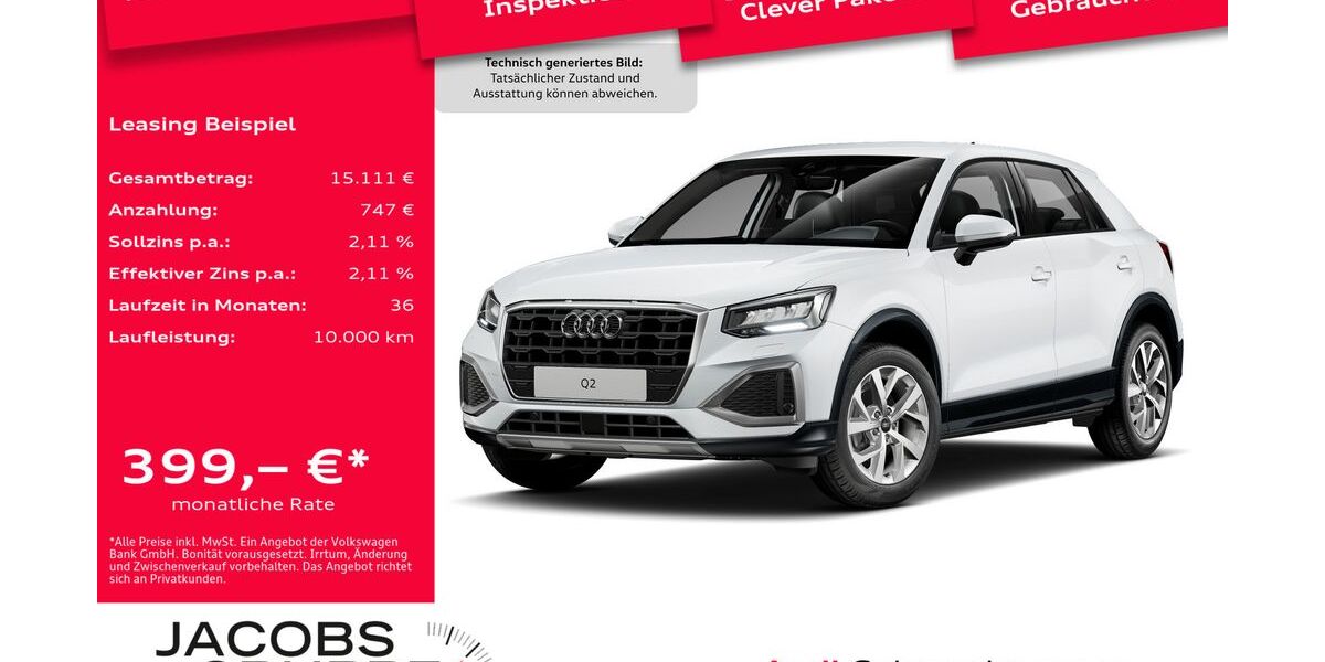 Audi Q2 28.255 km 31.290 &euro; Düren 52351