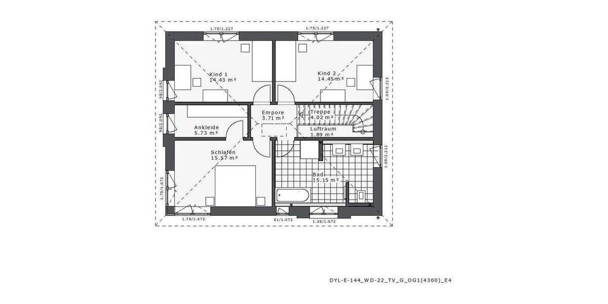 Einfamilienhaus Bonn Holzlar - 5 Zimmer, 123 m&sup2;, 600.375&euro; | Angebot:25734231
