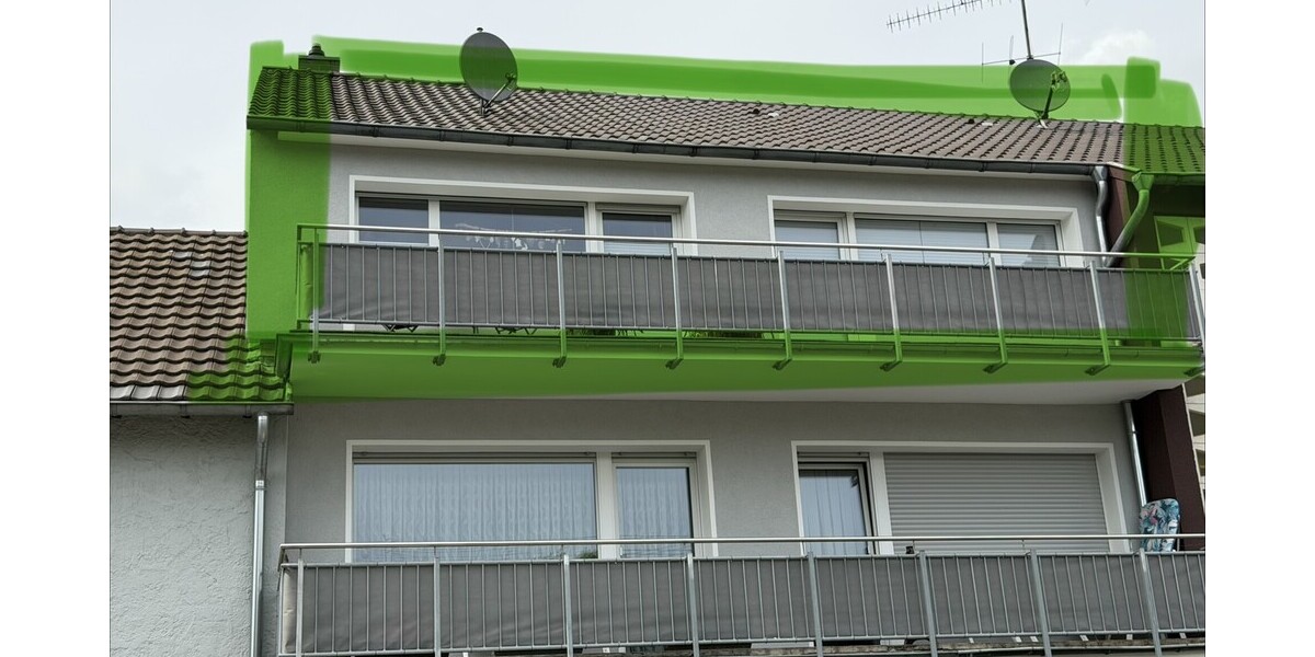 Moderne 4-Zimmer-Dachgeschosswohnung mit 2 Balkonen - Dachgeschoßwohnung Königswinter | Angebot:26765096