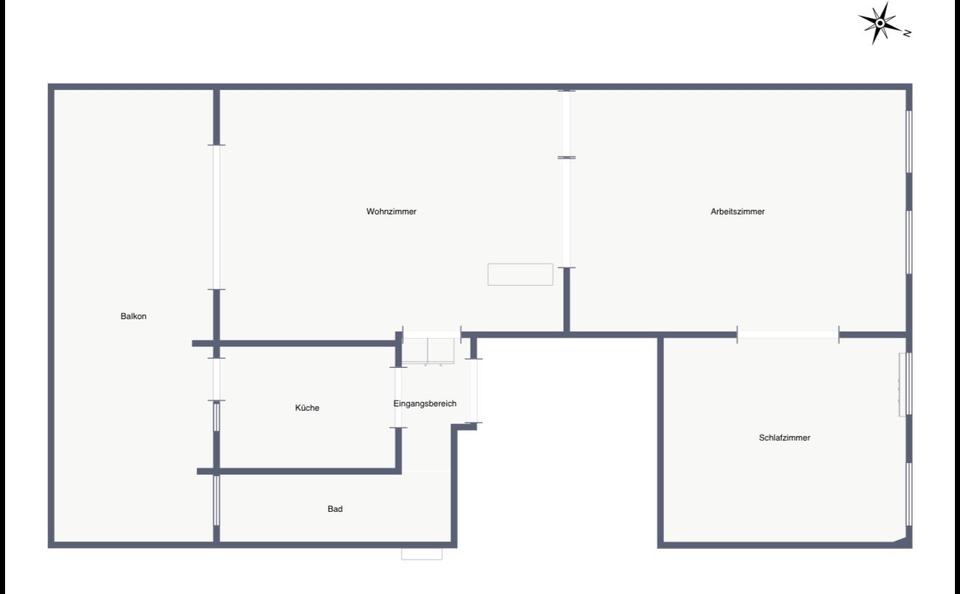 Etagenwohnung Bonn Friesdorf - 3 Zimmer, 80 m&sup2;, 1.450&euro; | Angebot:24695955