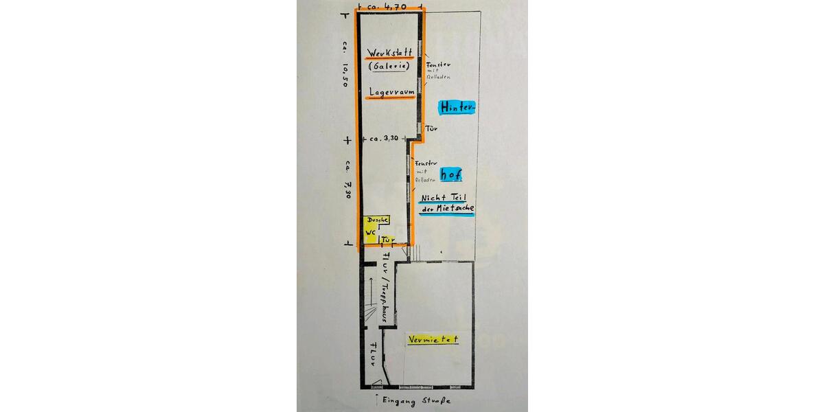 Gewerbeobjekt Bonn Hardtberg - 1.250&euro; | Angebot:25758639