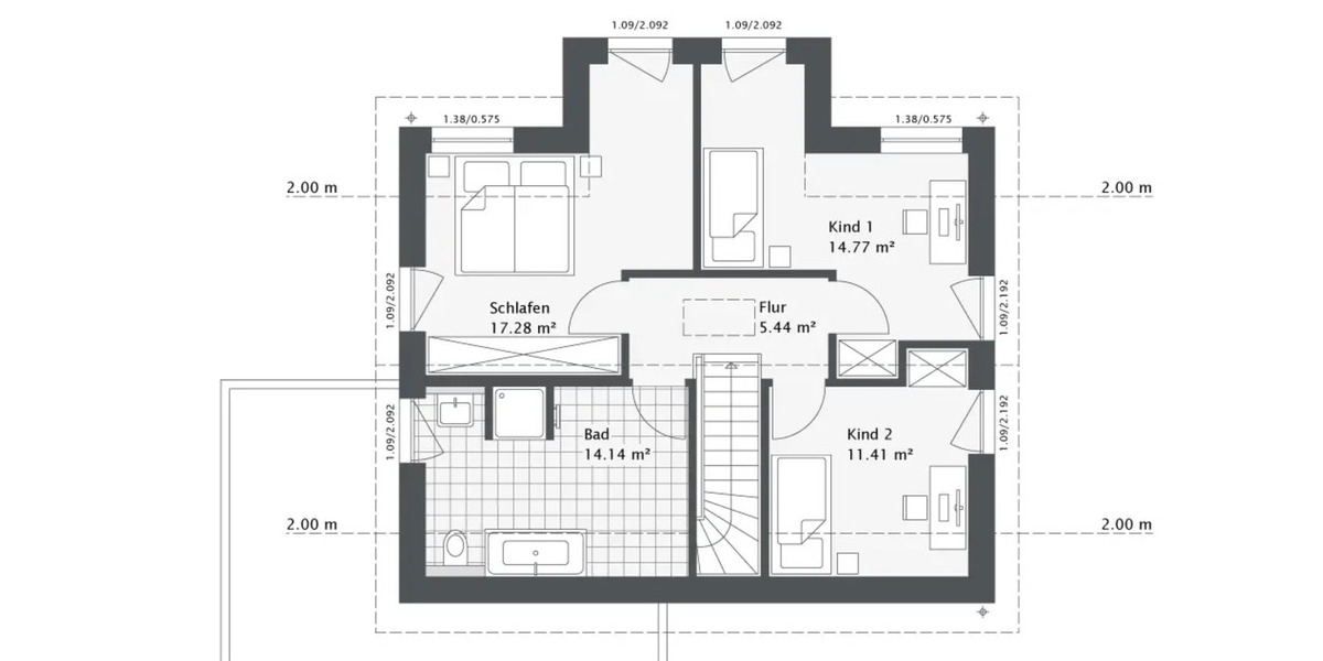 Einfamilienhaus Frechen Bachem - 5 Zimmer, 135 m&sup2;, 747.000&euro; | Angebot:25734276